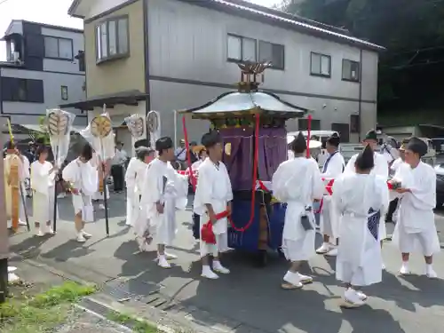 諏訪神社のお祭り