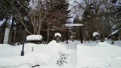 士別神社の鳥居