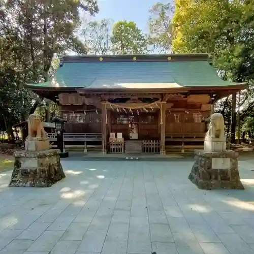 諏訪八幡神社の狛犬