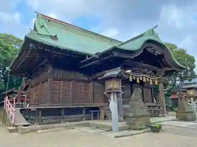 下総国三山　二宮神社の本殿・本堂