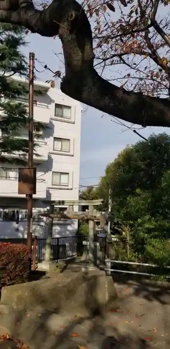 川端水神社の鳥居
