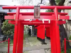 白山神社の鳥居