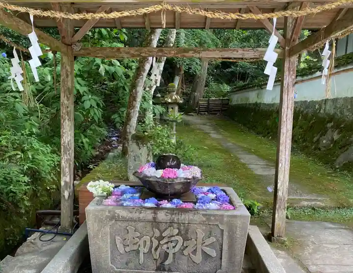 観音寺の手水舎