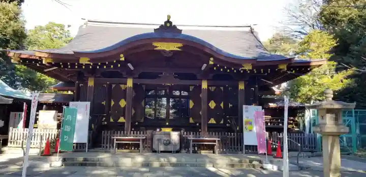 渋谷氷川神社の本殿・本堂