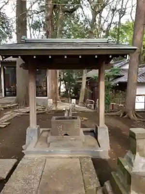 熊野神社の手水舎