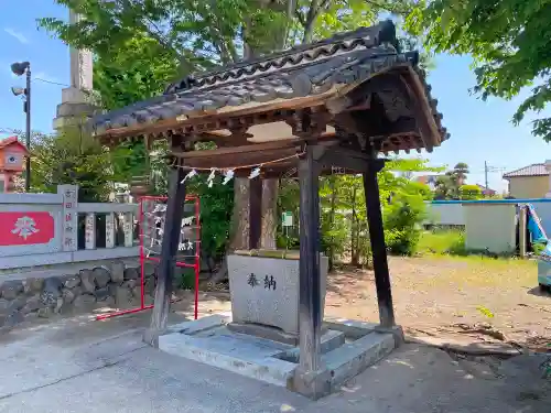 小祝神社の手水