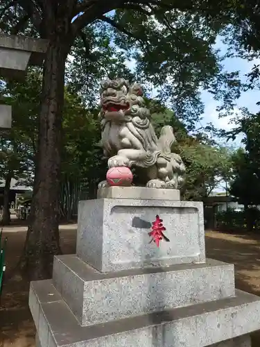 野々宮神社の狛犬