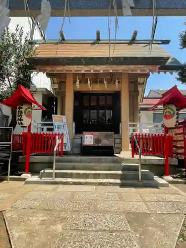 皆中稲荷神社の本殿・本堂