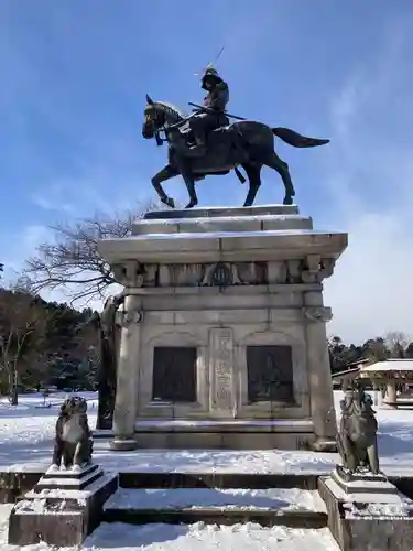 宮城縣護國神社の像