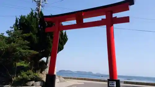 羽豆神社の鳥居