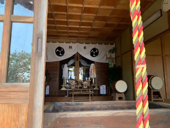 須賀社の本殿・本堂