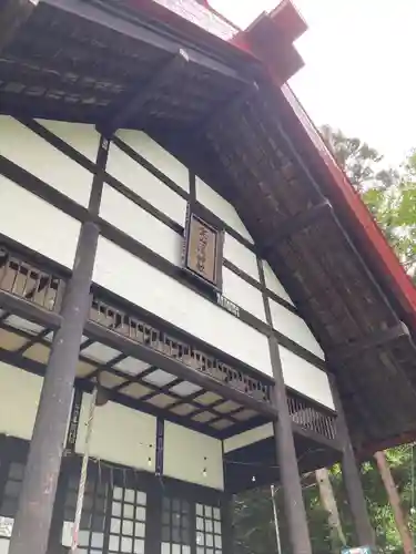 定山渓神社の本殿