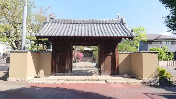 円明寺の山門・神門