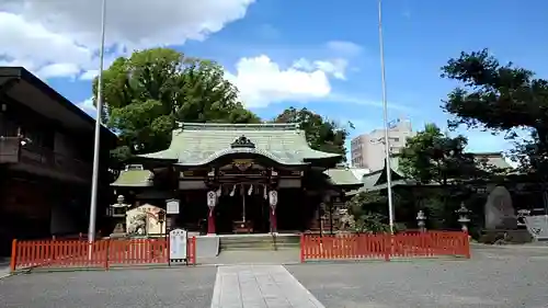 開口神社の本殿・本堂