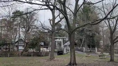 上川神社頓宮の鳥居