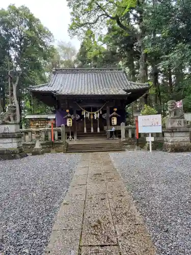 間々田八幡宮の本殿・本堂