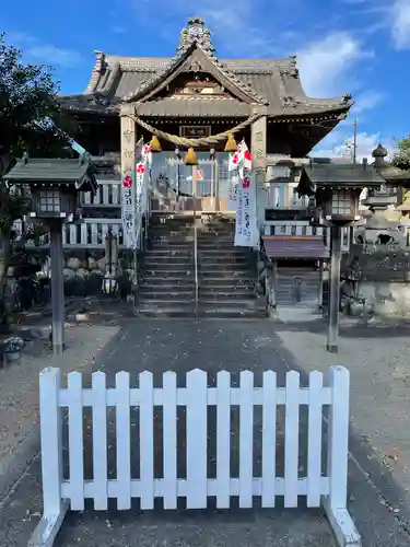 村國真墨田神社の本殿・本堂