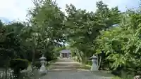 東瓜幕八幡神社の庭園