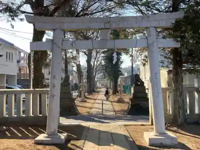 尉殿神社の鳥居