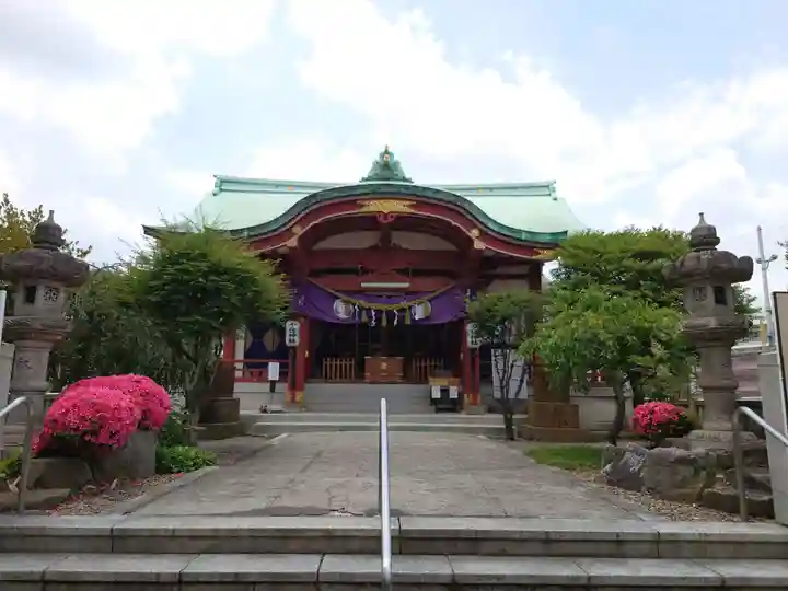 千住神社の本殿・本堂