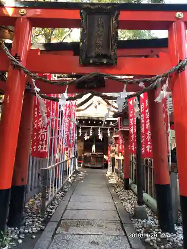 露天神社（お初天神）の鳥居