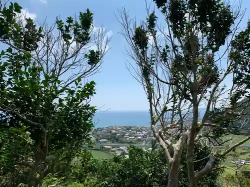 諾冉神社の景色