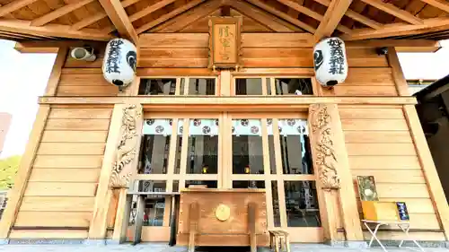 駒込妙義神社の本殿・本堂