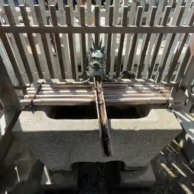 熊野神社（新井）の手水舎