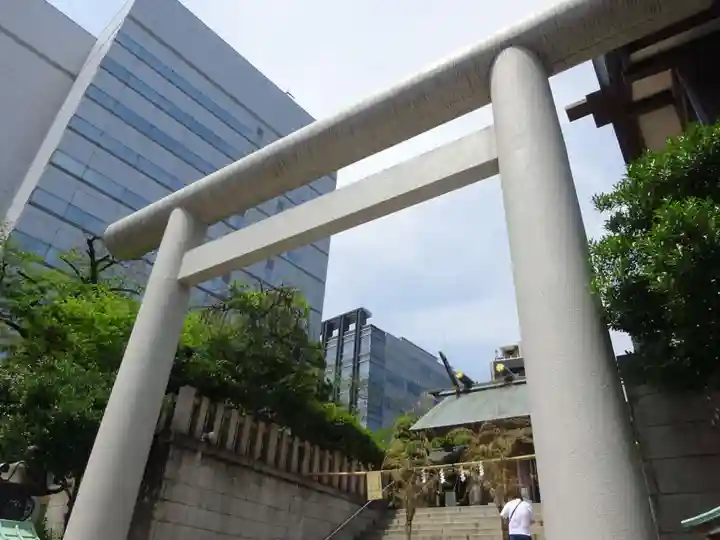 芝大神宮の鳥居