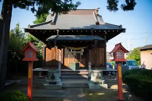 北草加氷川神社の本殿・本堂