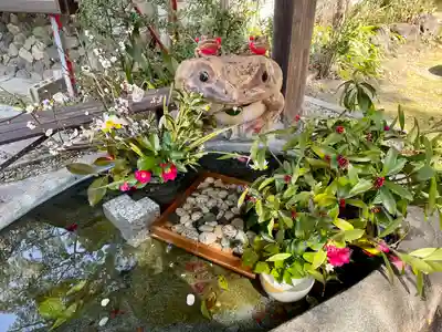 末廣神社の手水舎