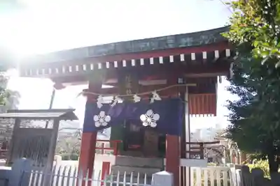 亀戸天神社の本殿・本堂