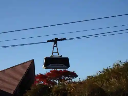 筑波山神社 女体山御本殿の景色