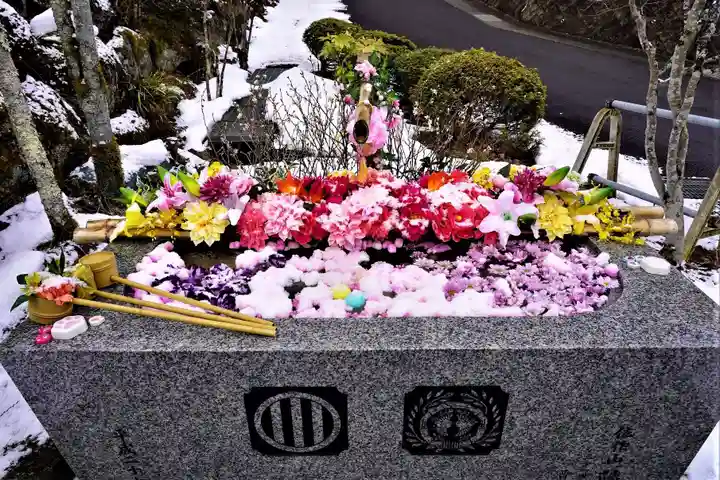 陽林寺の手水舎