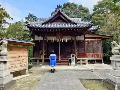 大野原八幡神社の本殿・本堂