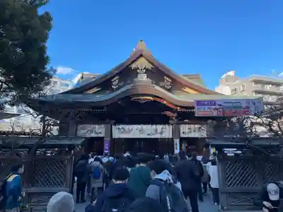 湯島天満宮の本殿・本堂