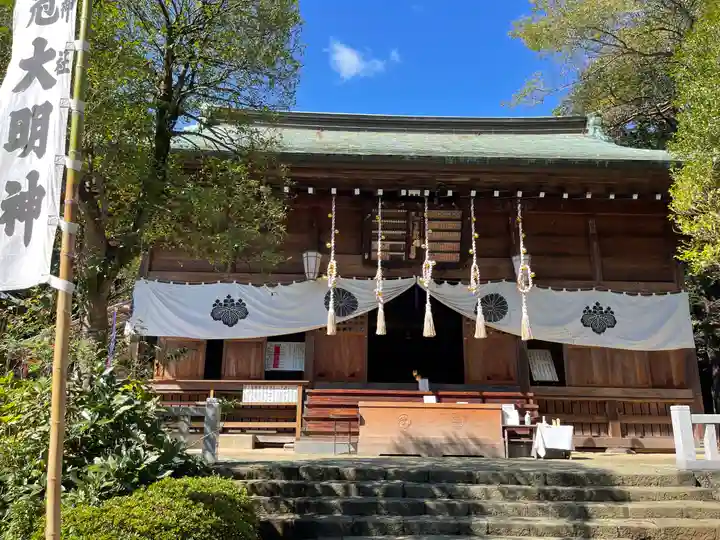 比々多神社の本殿・本堂