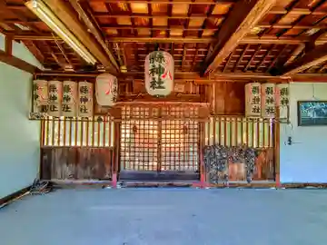 縣神社(萩原町萩原)の本殿・本堂