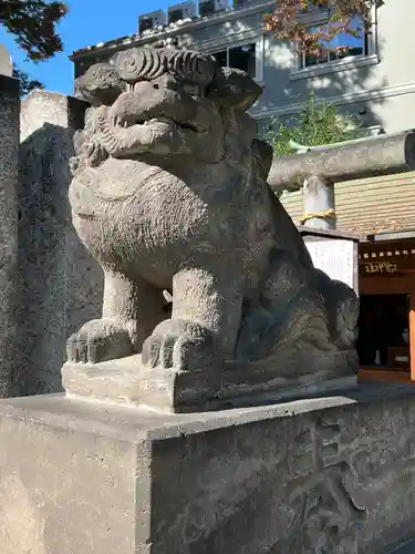 川越熊野神社の狛犬