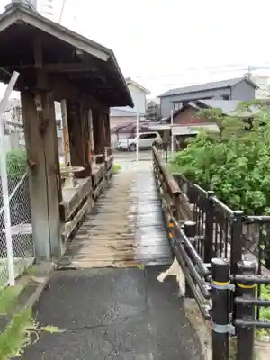 辻地蔵堂（黒川樋門）の周辺