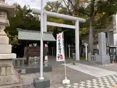 新琴似神社の鳥居