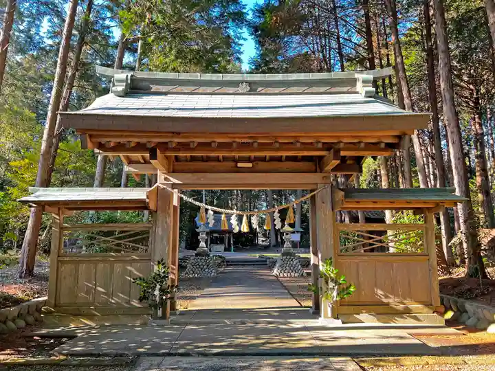 冨士浅間宮の山門・神門