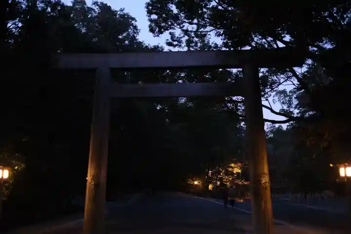 伊勢神宮内宮(皇大神宮)の鳥居
