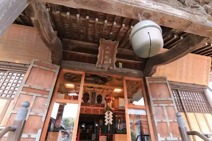 大鏑神社の本殿・本堂