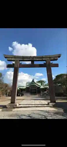 豊國神社の鳥居