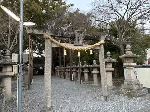 伊久比売神社の鳥居