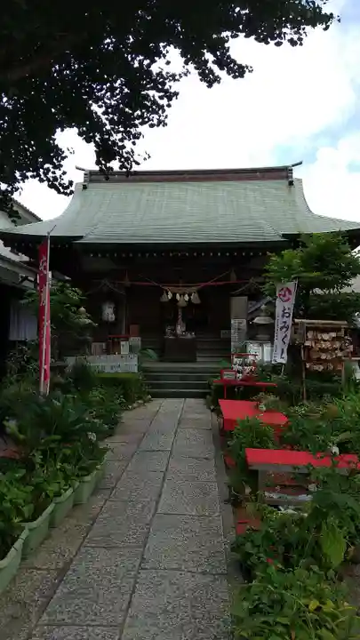 江北氷川神社の本殿・本堂