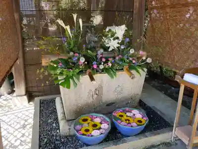 國魂神社の手水舎