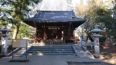 前野熊野神社の本殿・本堂
