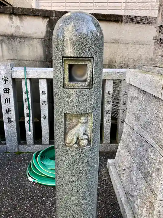 荻窪白山神社の狛犬